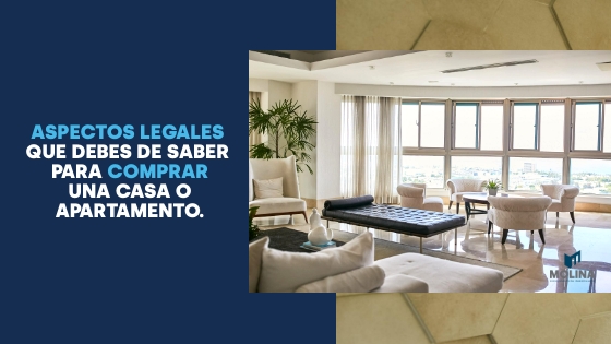 Conoce los aspectos legales para comprar un inmueble
